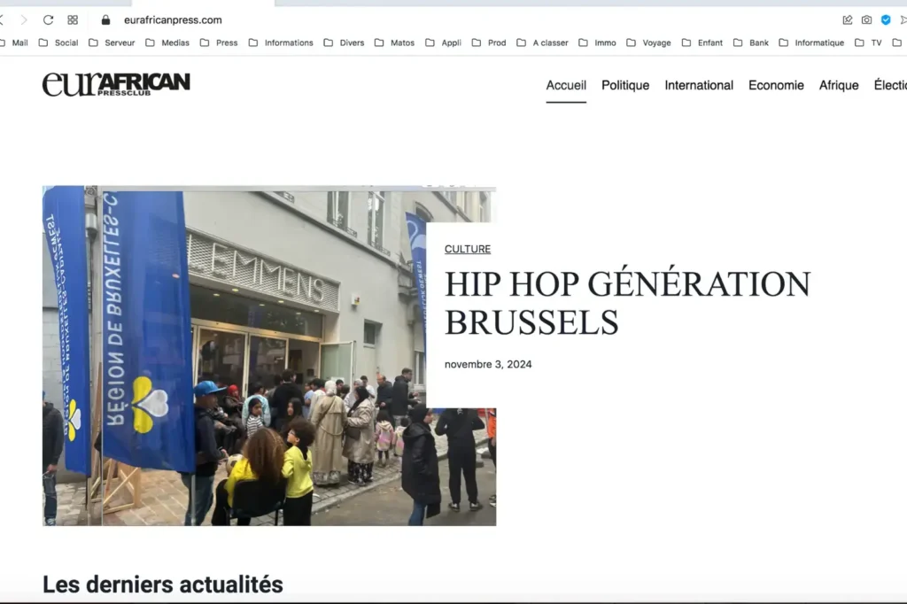 PRESS Hip-Hop Generation Brussels