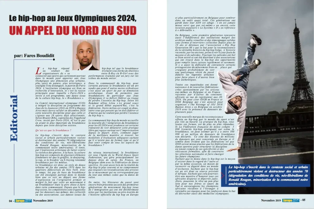 PRESS Hip-Hop Generation Brussels