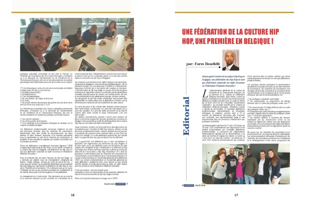 PRESS Hip-Hop Generation Brussels